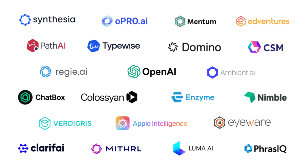 Modern AI logos curated by Xperience AI Marketing to enhance visual identity in Port Saint Lucie