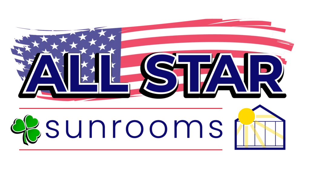 ALL STAR Sunroom logo – home improvement and outdoor living solutions brand